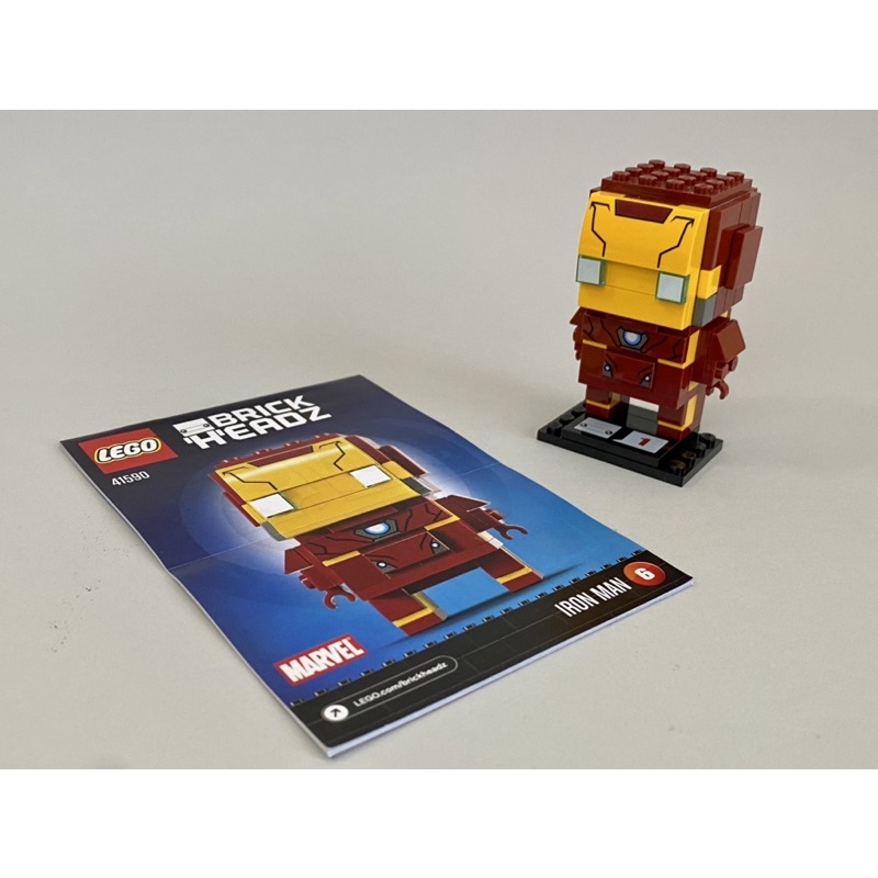 LEGO Brickheadz 41590 Iron Man Avengers. Shopee Malaysia