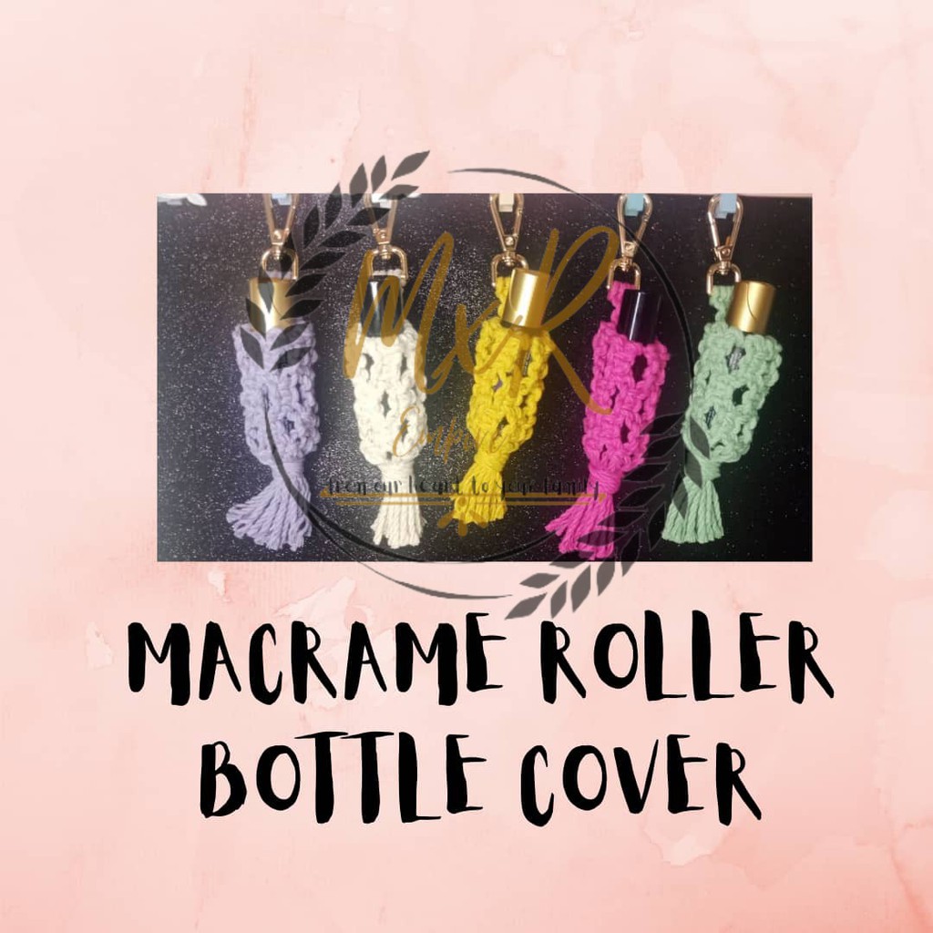 Macrame Bottle Cover 