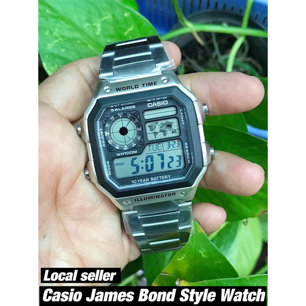 Casio illuminator james online bond