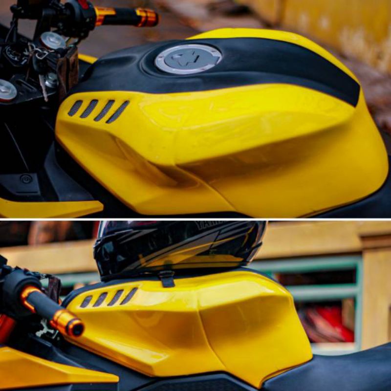 Yamaha r15 v3 tank best sale cover price