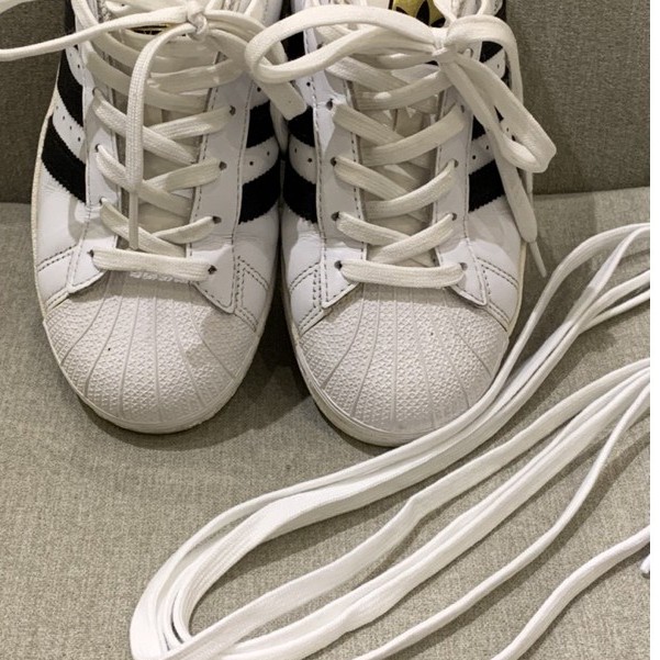 Adidas superstar lace clearance holes