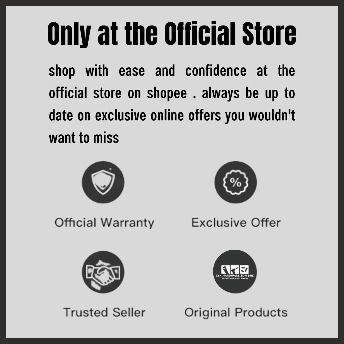 CYK HARDWARE TRADING, Online Shop | Shopee Malaysia