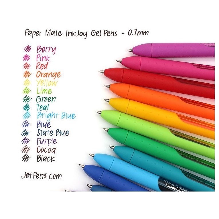 Paper Mate InkJoy Gel Pens Feature Fastdrying, Smearfree, 52 OFF