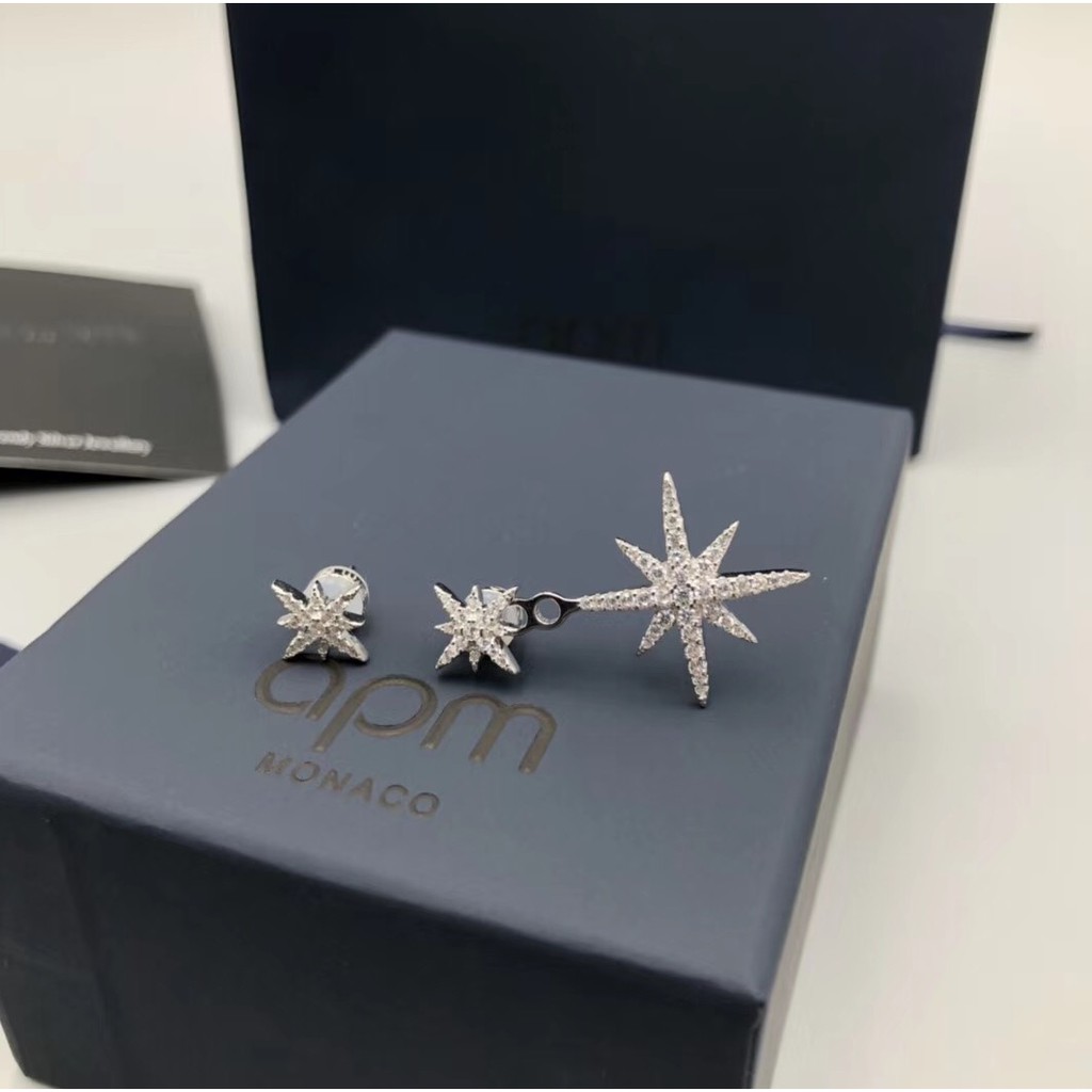 Apm monaco sale star earrings