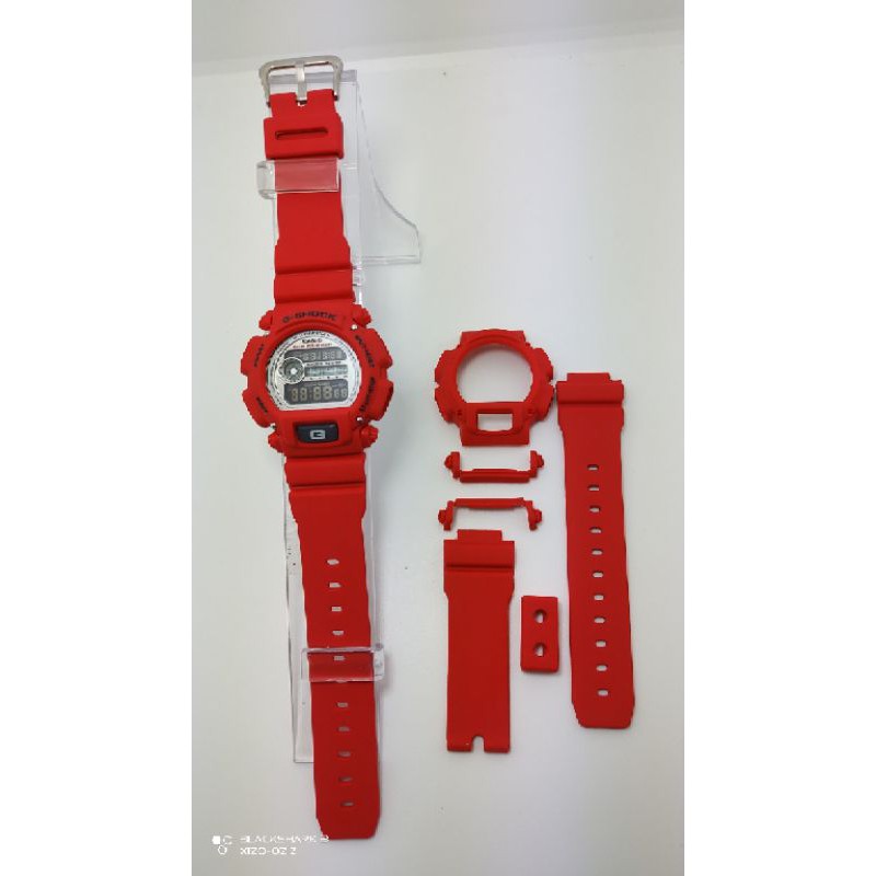 Band Bezel cstm DW9052 Red Matte Shopee Malaysia