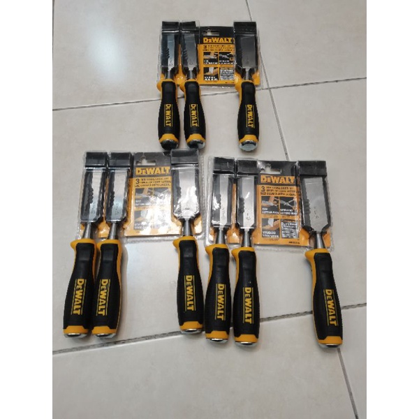 Dewalt 3 Piece Side Strike Wood Chisel Set