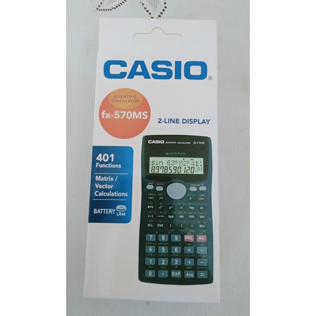 Harga calculator casio outlet 570