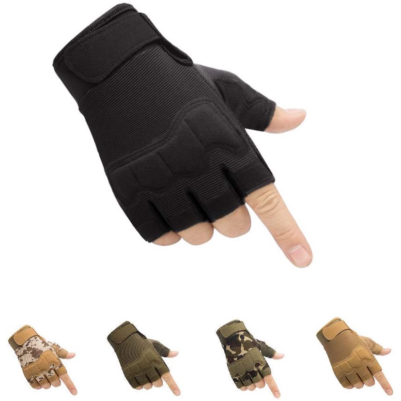 WOLF TACTICAL Shooting Gloves Tactical Gloves for Men Military Gloves,  Airsoft Gloves for Paintball Combat Army Touchscreen : : Car &  Motorbike