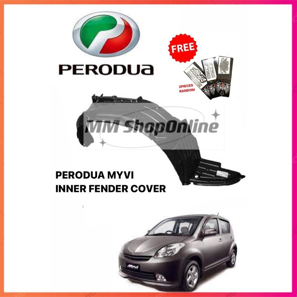 Myvi deals fender cover