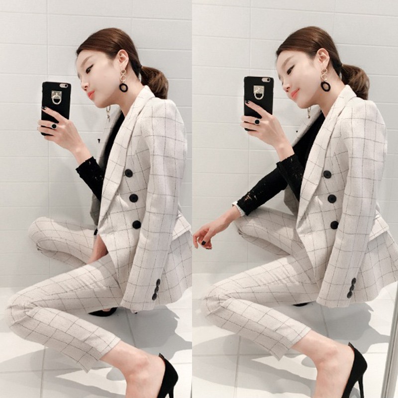 Korean Style Ins Blazer Women  Korean Office Fashion Blazer