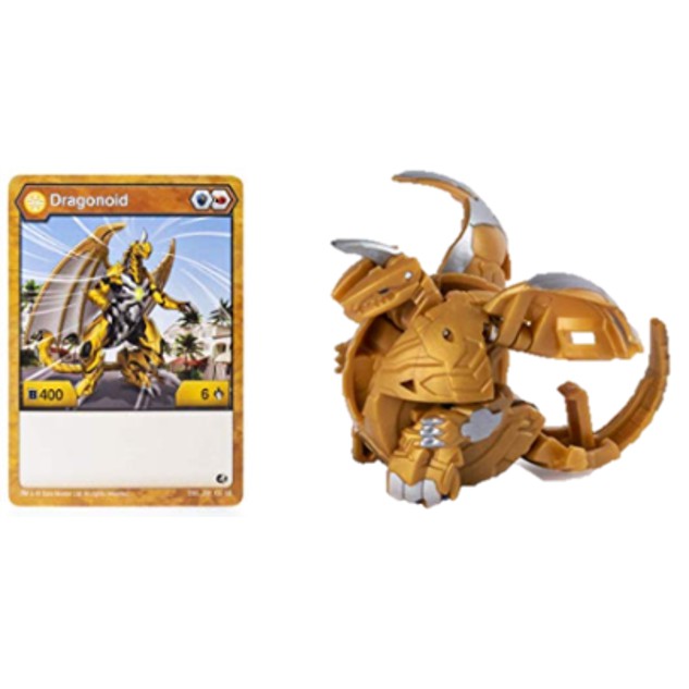 Bakugan Battle Planet BBH-006 Basic Dragonoid Gold GWP