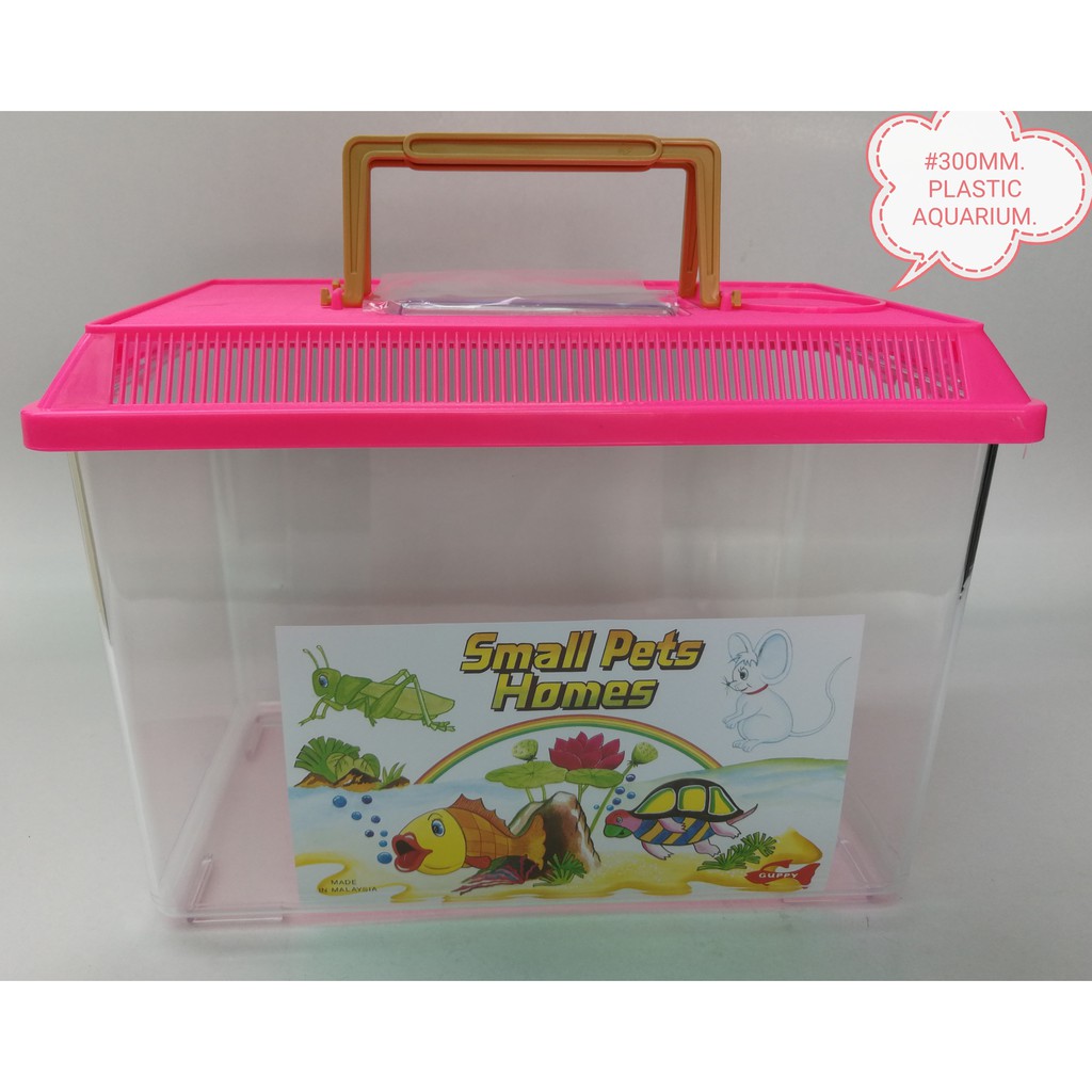 Small plastic hot sale fish tank