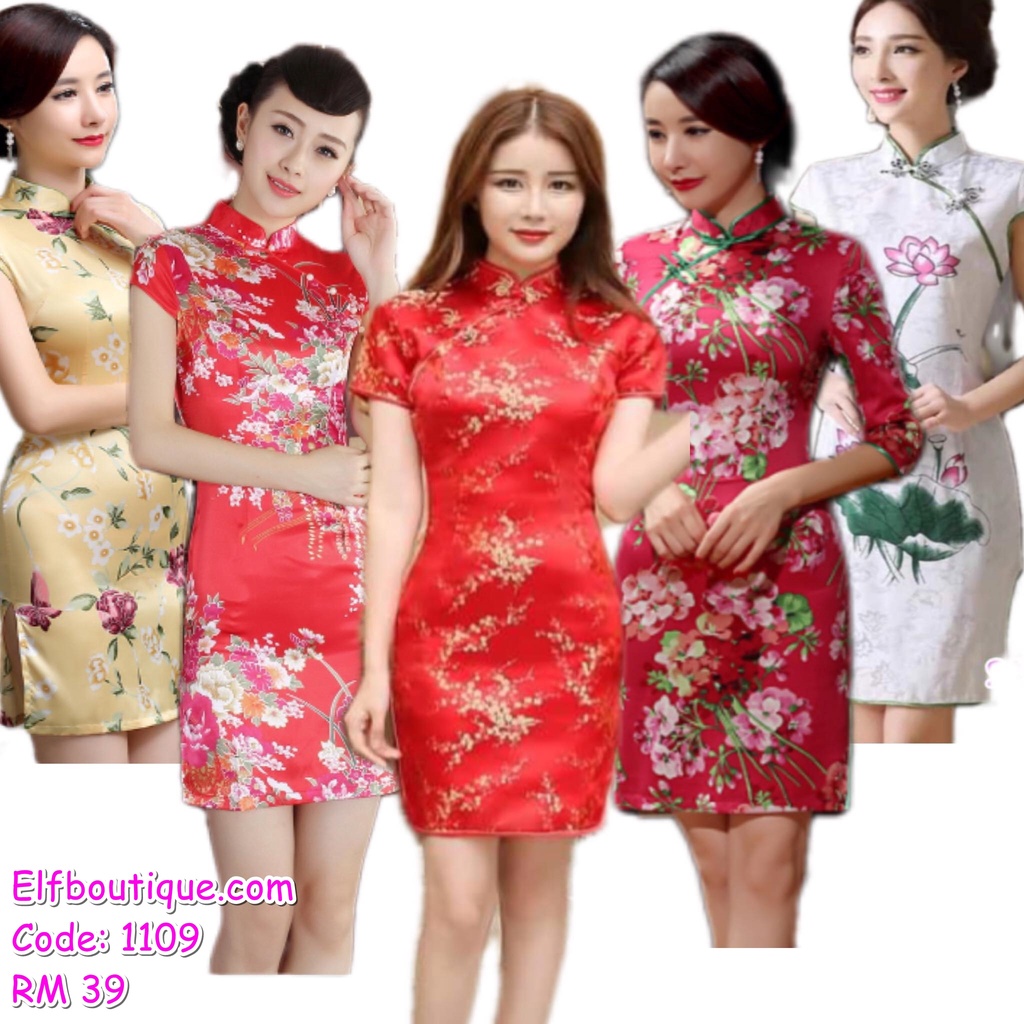 Shopee cheongsam hot sale