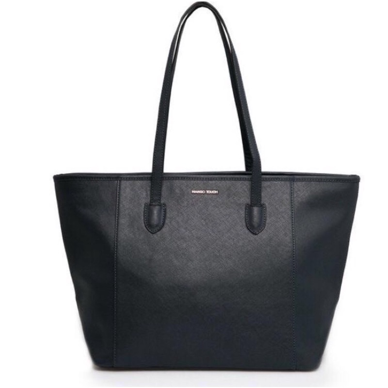 Mango touch tote bag new arrivals