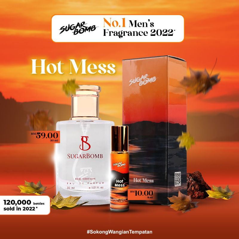 Original Sugarbomb Perfume Hot Mess Shopee Malaysia