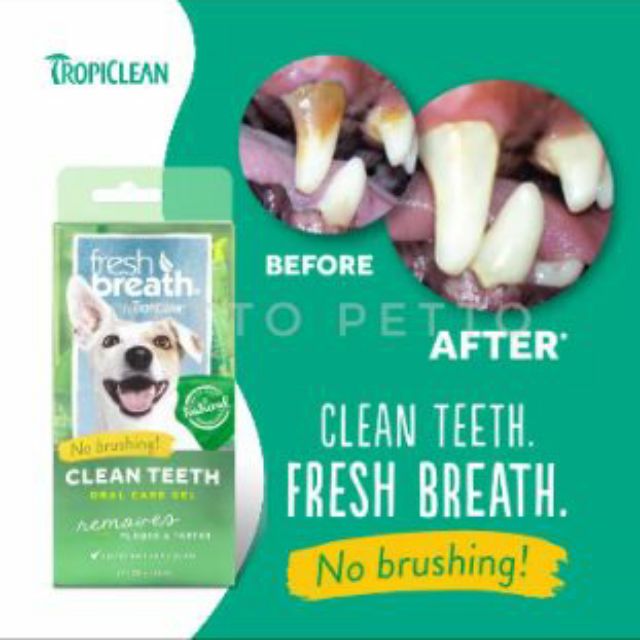 Tropiclean fresh breath clearance gel