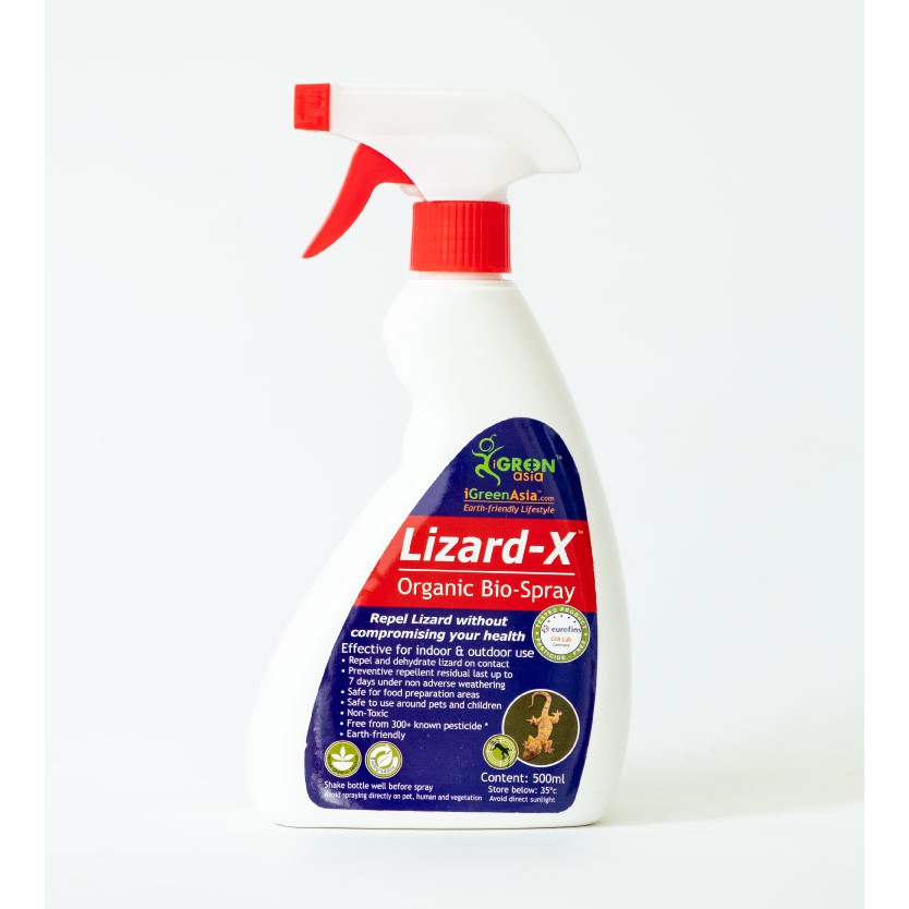 Lizard deals spray killer