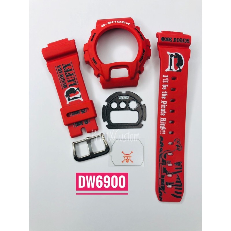 BAND AND BEZEL DW6900 CUSTOM PRINTED ONE PIECE DESIGN CUSTOM