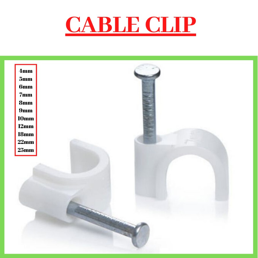 Wall on sale wire clip