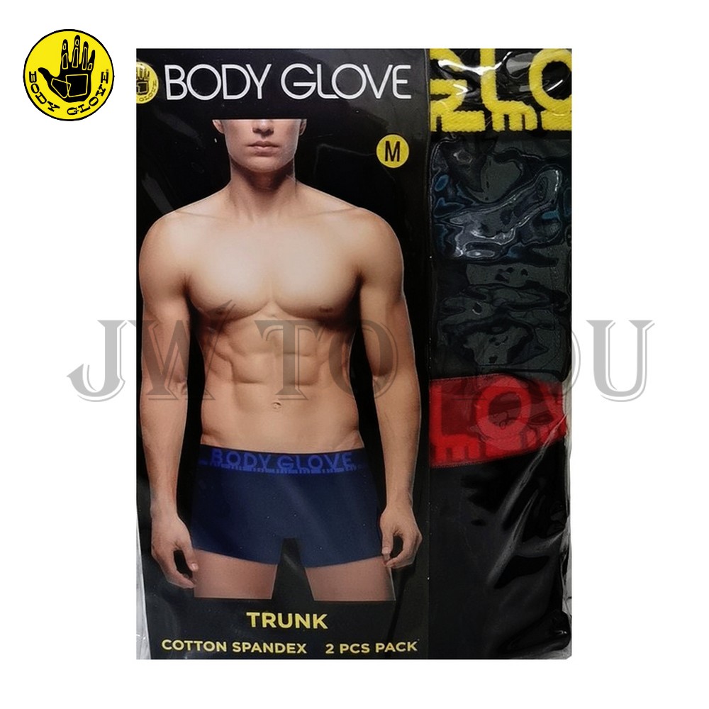 BODY GLOVE (8122) 2pcs Men Underwear Boxer Briefs Extra Large