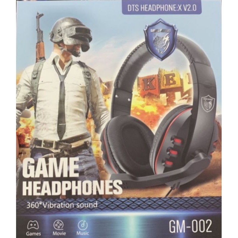 DTS HEADPHONE X V2.0 GAME HEADPHONES 360 Vibration sound GM 002