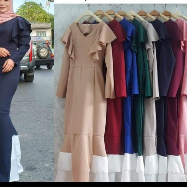 Dress and Maxi raya meletop. baju raya fesyen terkini Shopee