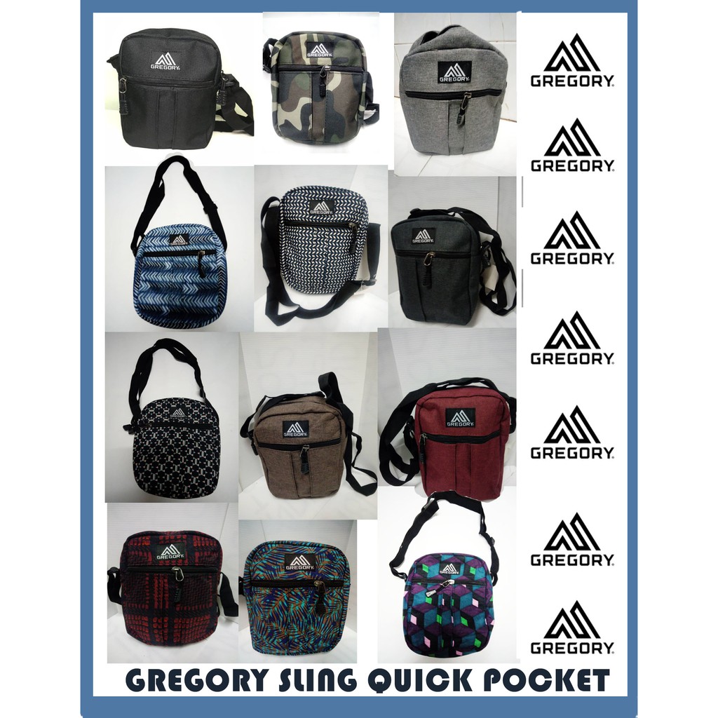 Gregory sling 2025 bag size m