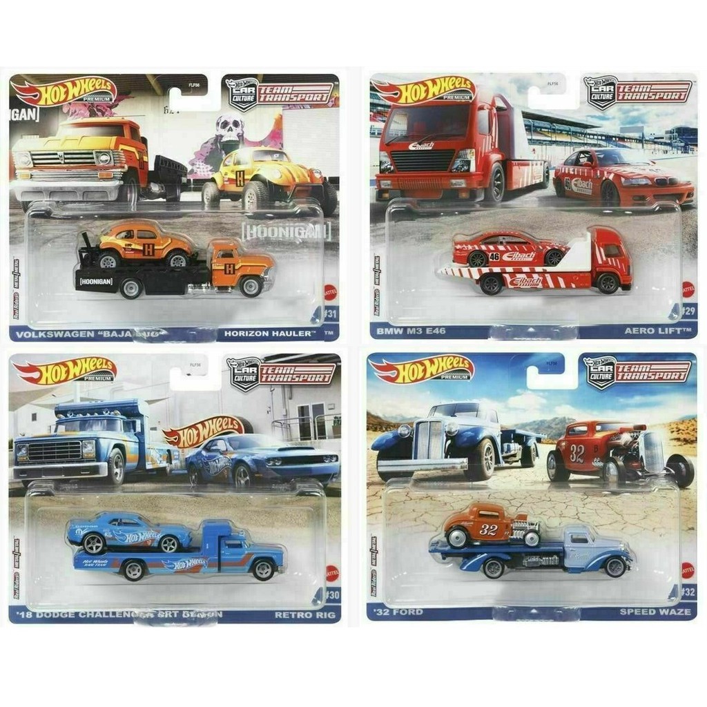 Hot wheels team transport hot sale set