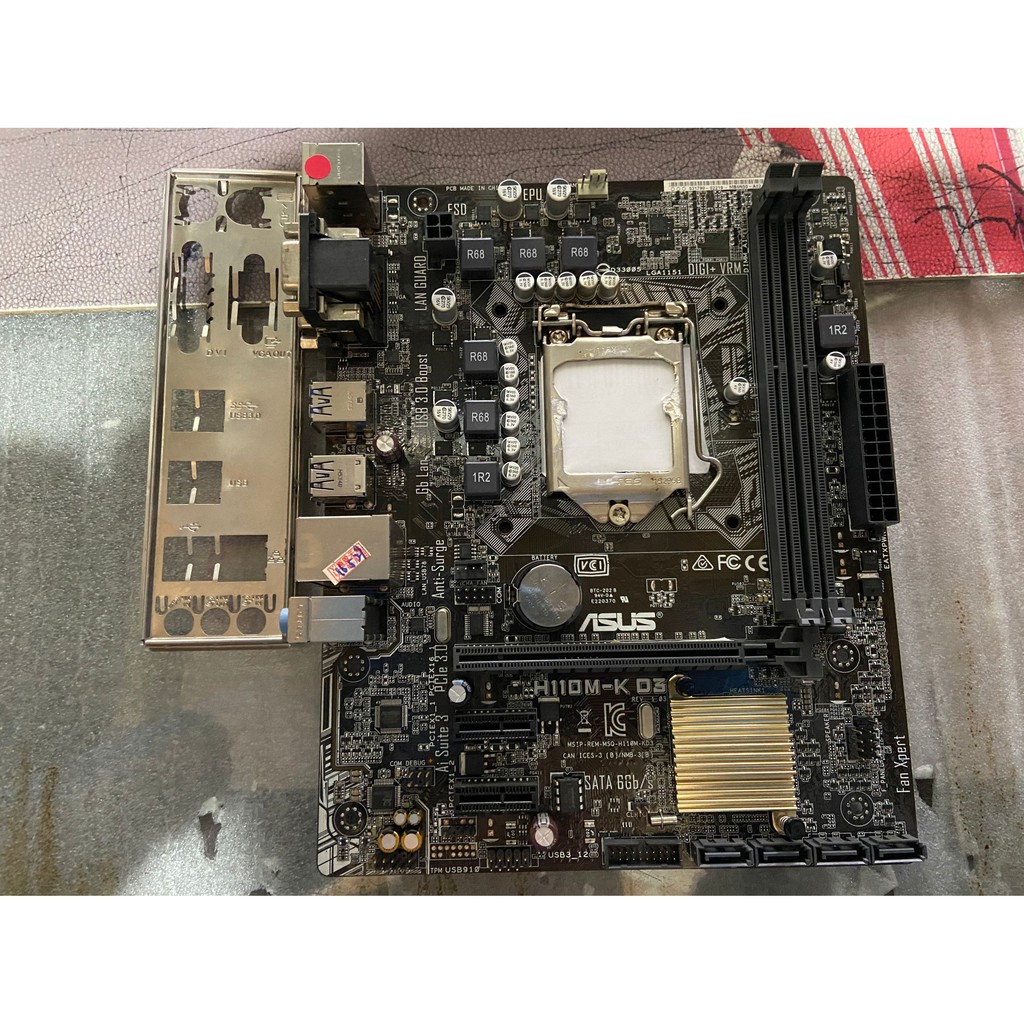 Asus hot sale h110m d3