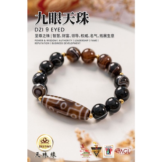 九眼天珠NINE EYE DZI 至尊珠| Shopee Malaysia