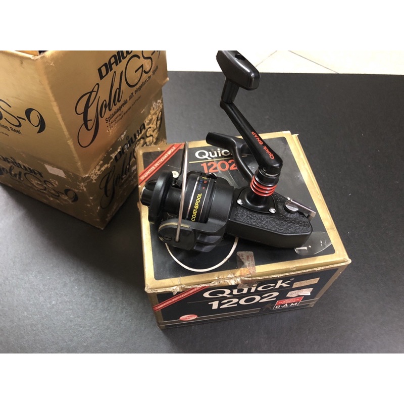 DAM Quick 1202 “Made in Germany” brand new Old RARE collection fishing reel