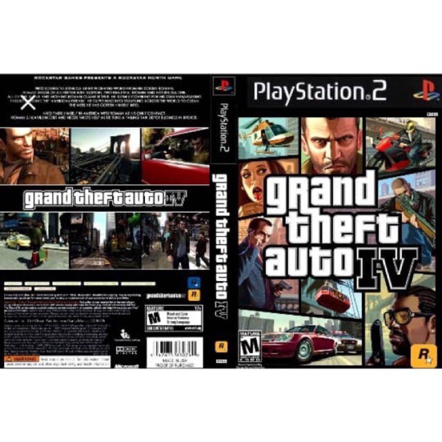 Complete Grand Theft Auto Collection PlayStation 2 & 3 - Video, gta 4 ps2 