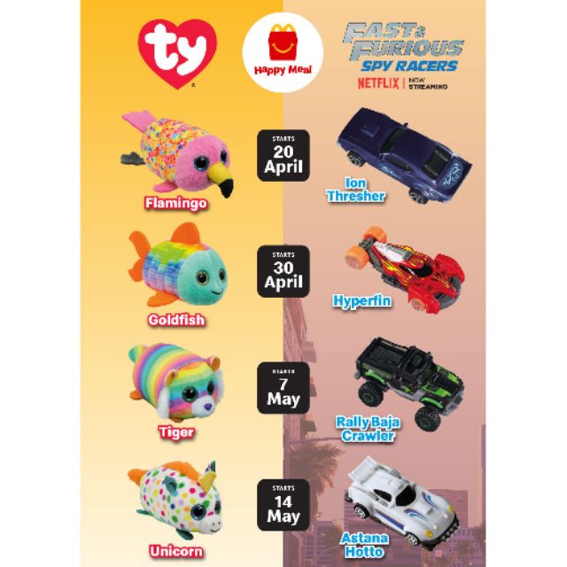 Mcdonalds beanie babies hot sale 2019