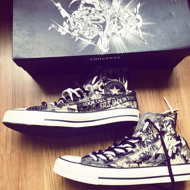 AUTHENTIC CONVERSE DC Comics BATMAN Limited Edition Shopee Malaysia