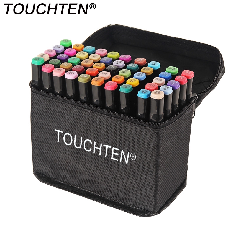 Colors Sets Touch Five Alcohol Graphic Art Twin Tip Pen Markers