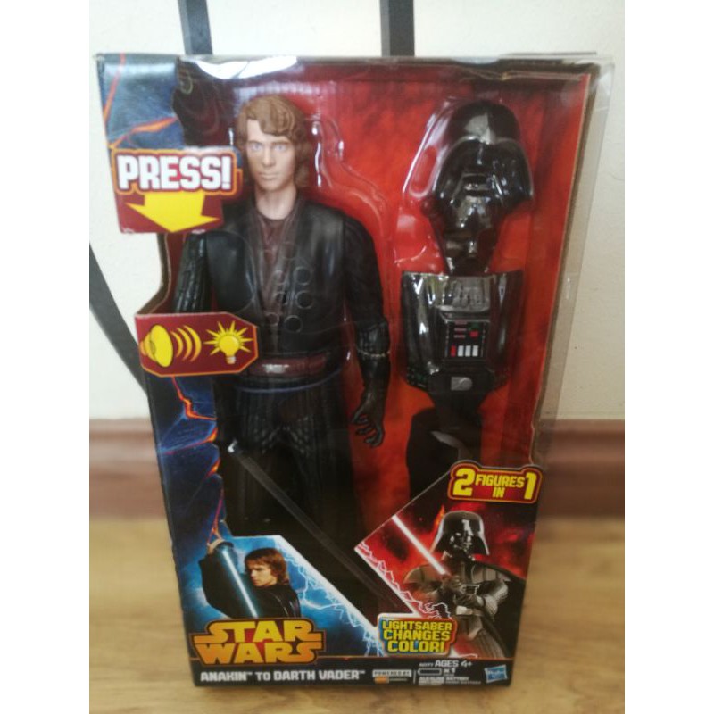 Anakin to darth store vader figure