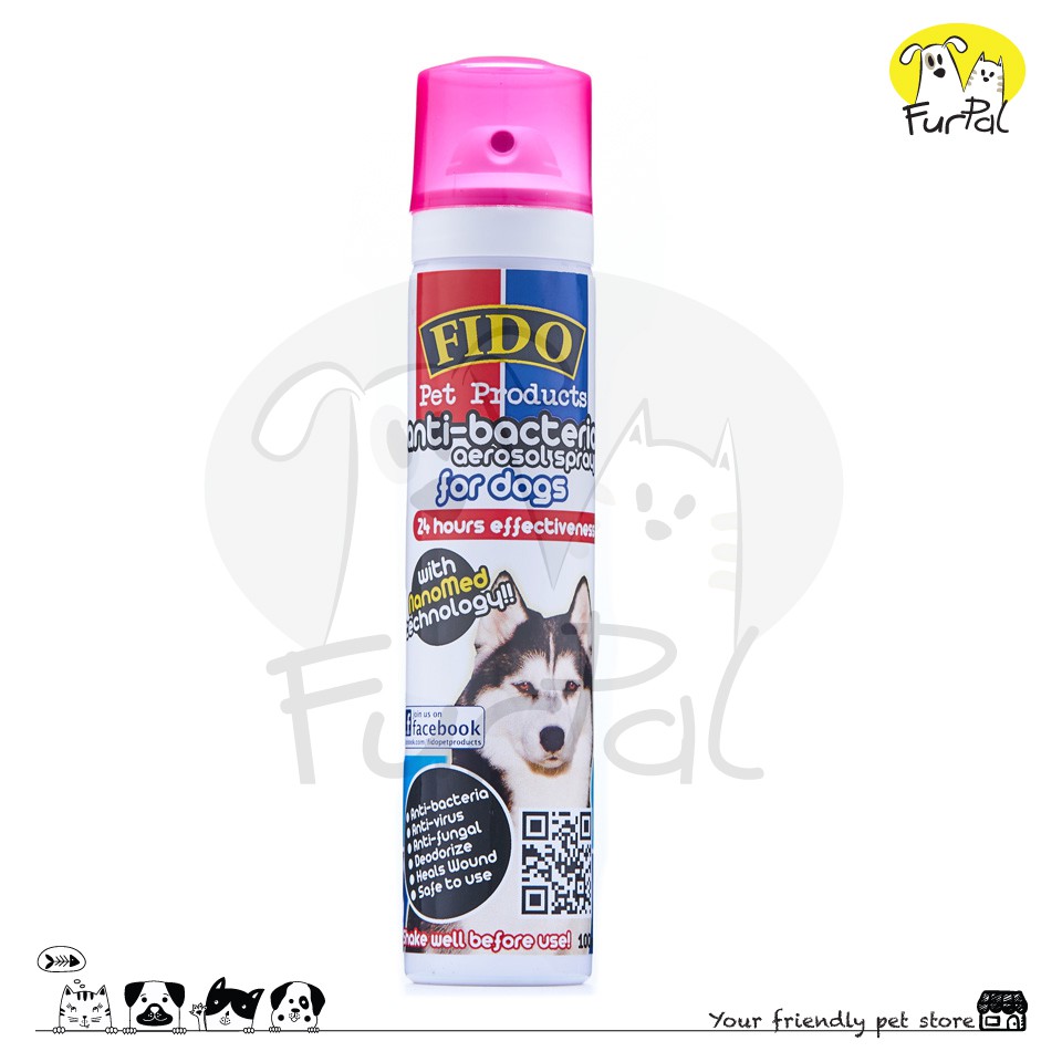 Fido antibacterial 2024 cat spray