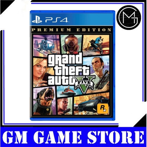 Ps4 - Grand Theft Auto V : Premium Online Edition 侠盗猎车手V