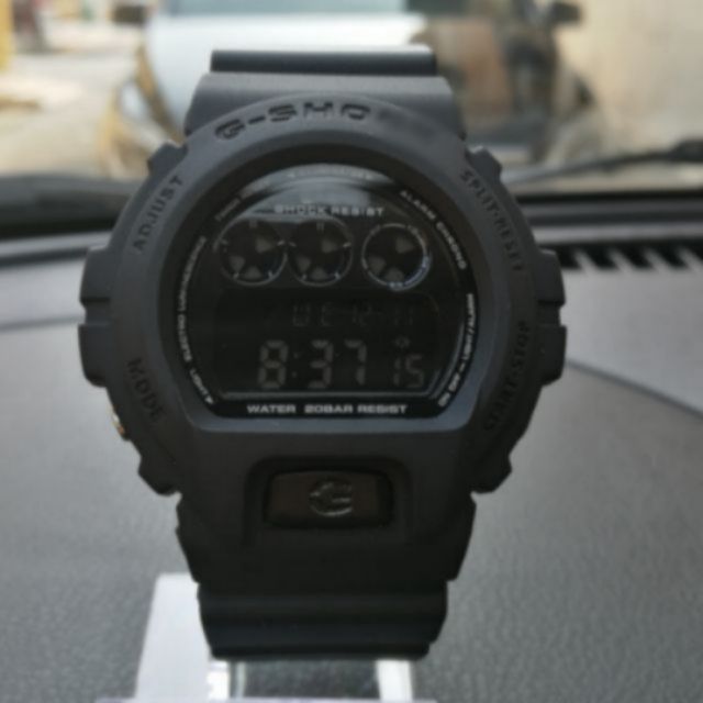 G shock dw6900 all black sale