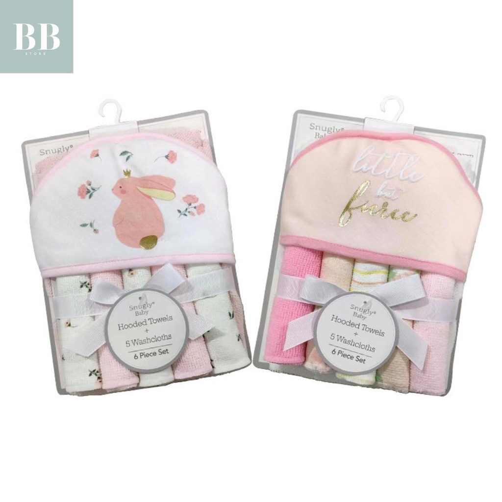 Baby girl towels online and washcloths