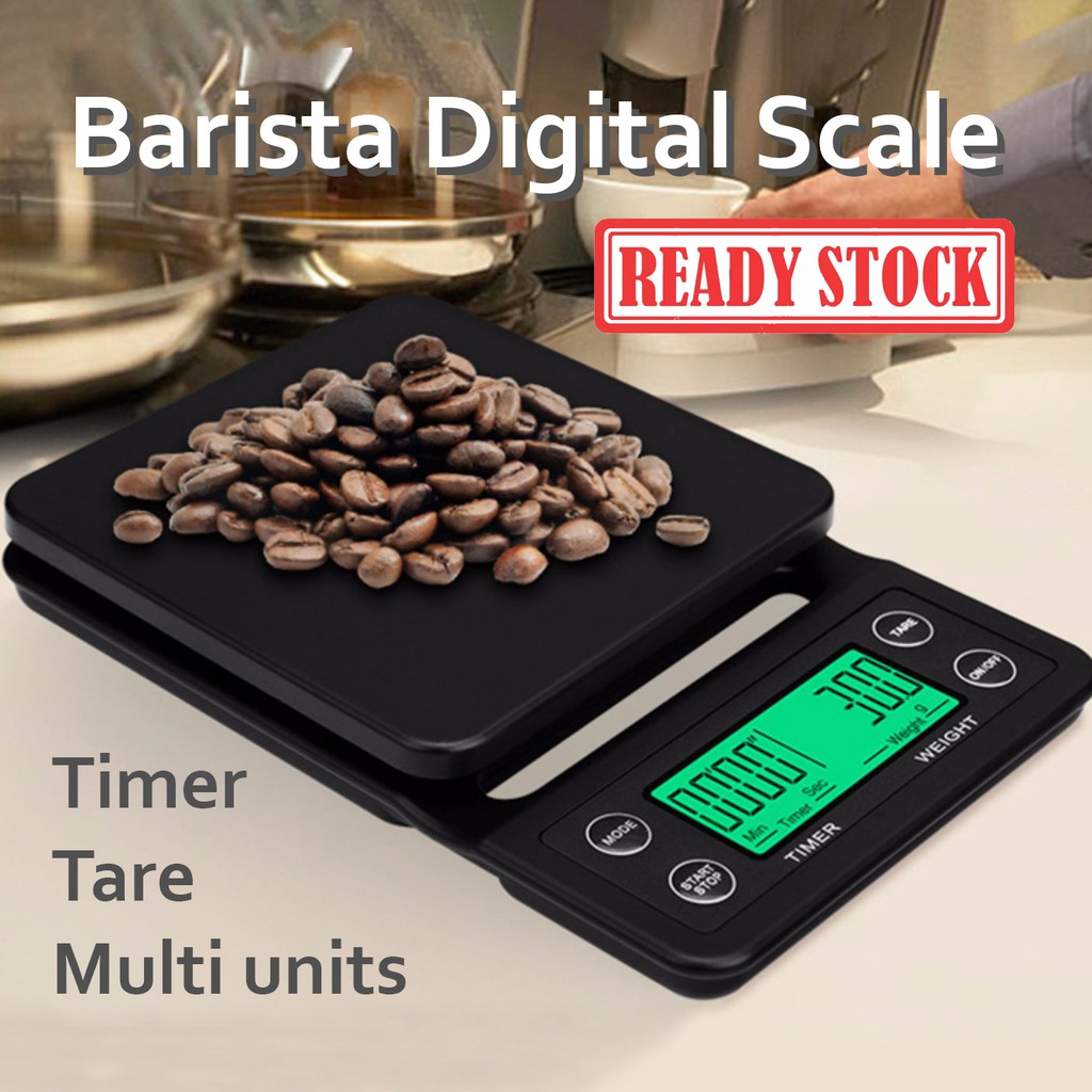 Digital Espresso & Coffee Scale for Barista