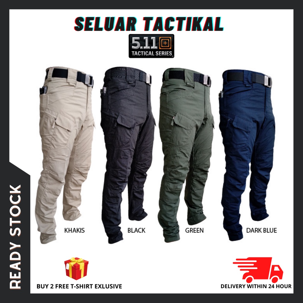 SELUAR TAKTIKAL 5.1.1/TACTICAL 5.1.1 PREMIUM QUALITY ,Tahan lasak,kalis  air,premium quality,bestseller