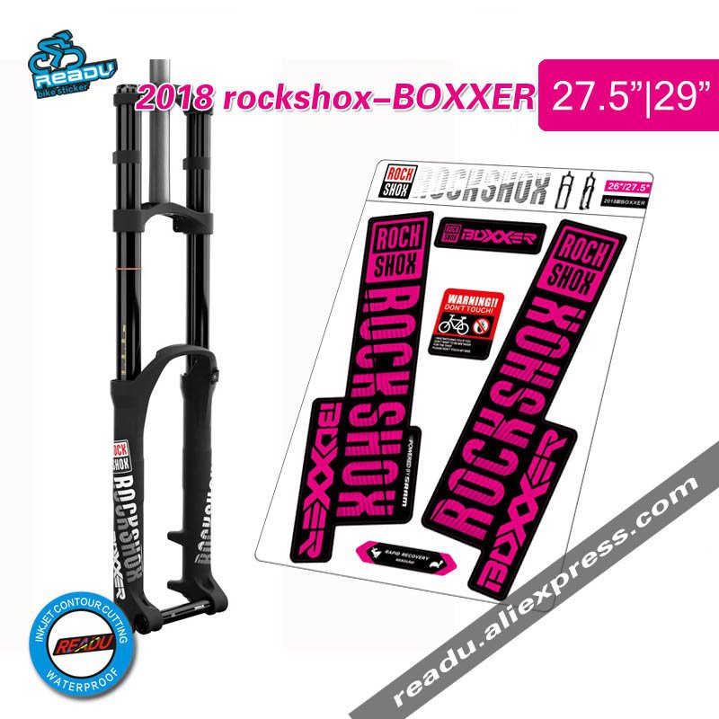 2PICS/SET ROCKSHOX reba Fork Decals Bicycle Front Fork Stickers MTB Fork  Bike Stickers Bicycle Stickers Racing Cycling Decals