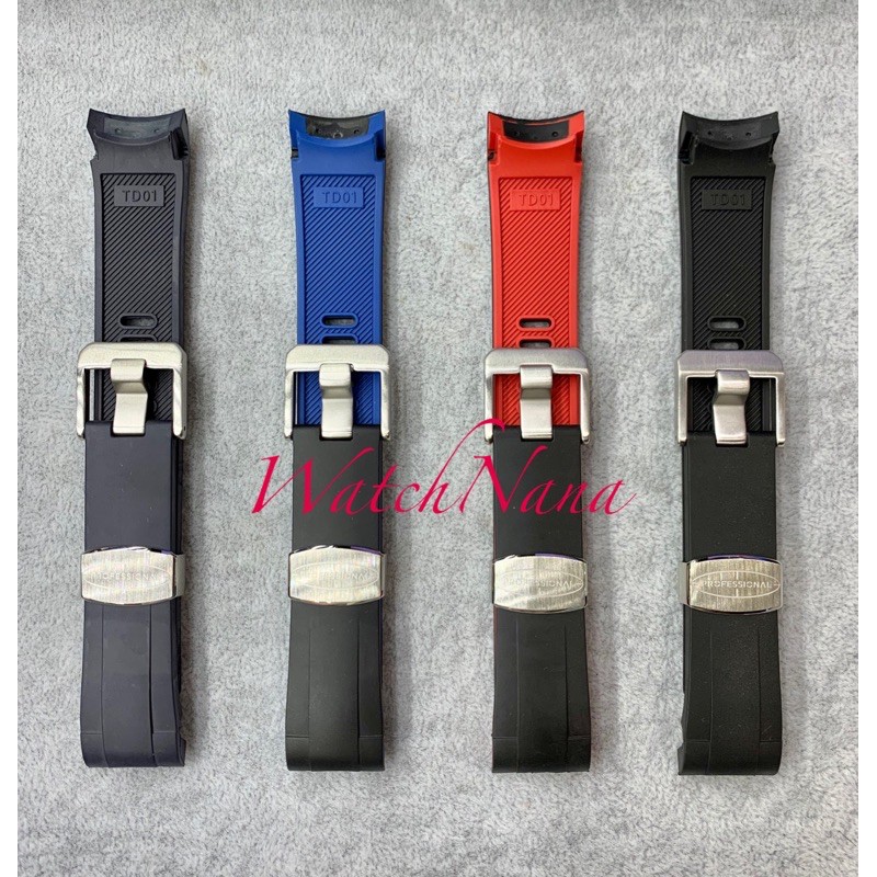 Crafter Blue Rubber Strap TD01 for Tudor Black Bay 41mm Shopee