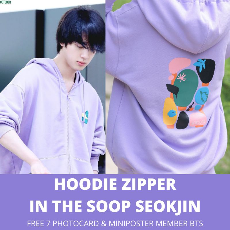 Seokjin hoodie clearance