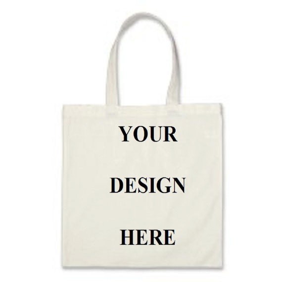 Tote bag with online printed design