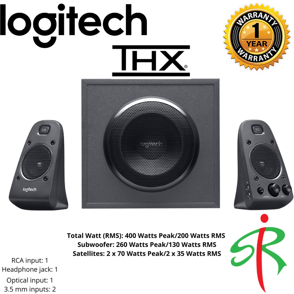 Logitech store z625 subwoofer