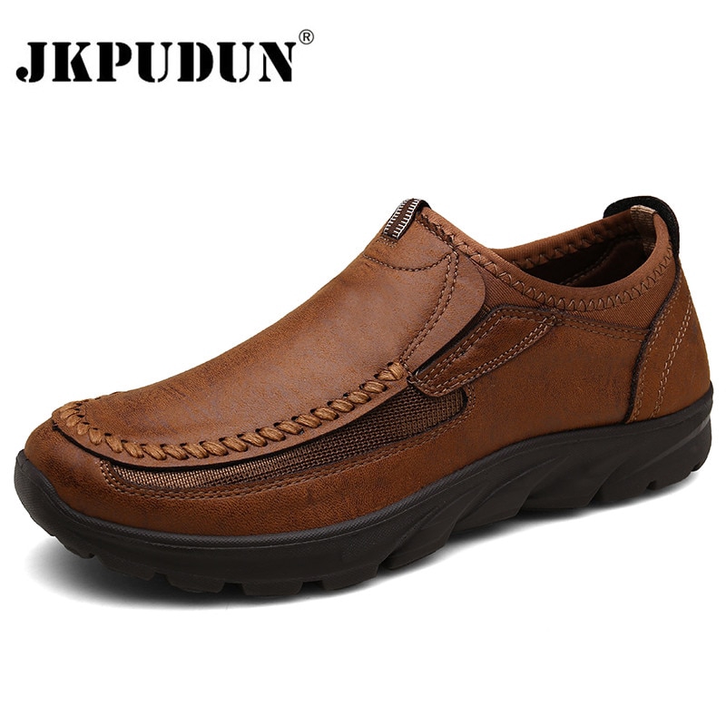 Leather Men Casual Shoes Zapatos Brand 2021 Men Loafers Moccasins