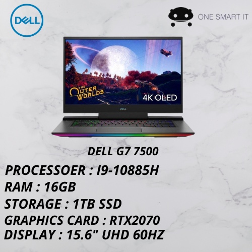 dell g7 7500 i9