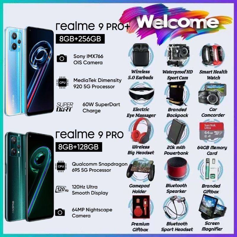Realme 9 8GB RAM 128GB ROM - One Click Shopping